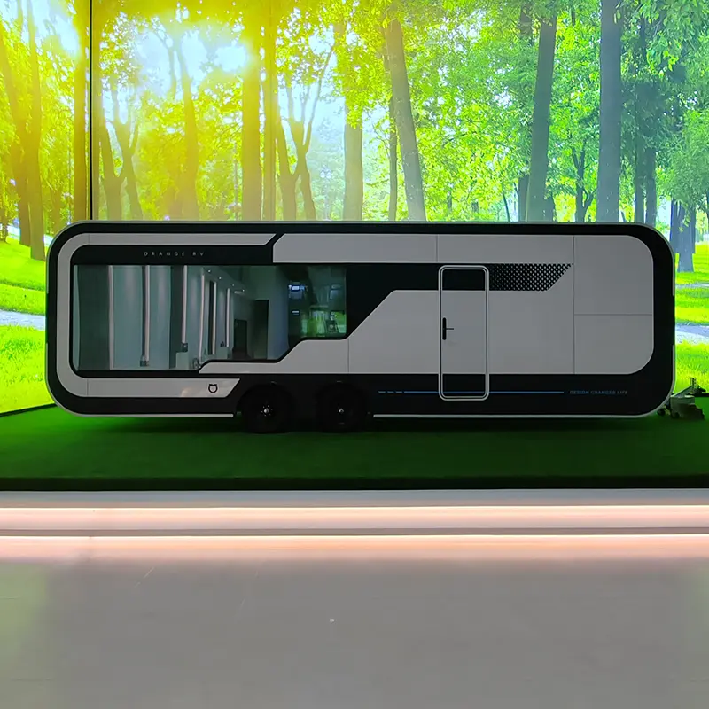 Шыны талшықты FRP жеңіл салмақты жол талғамайтын RV трейлері