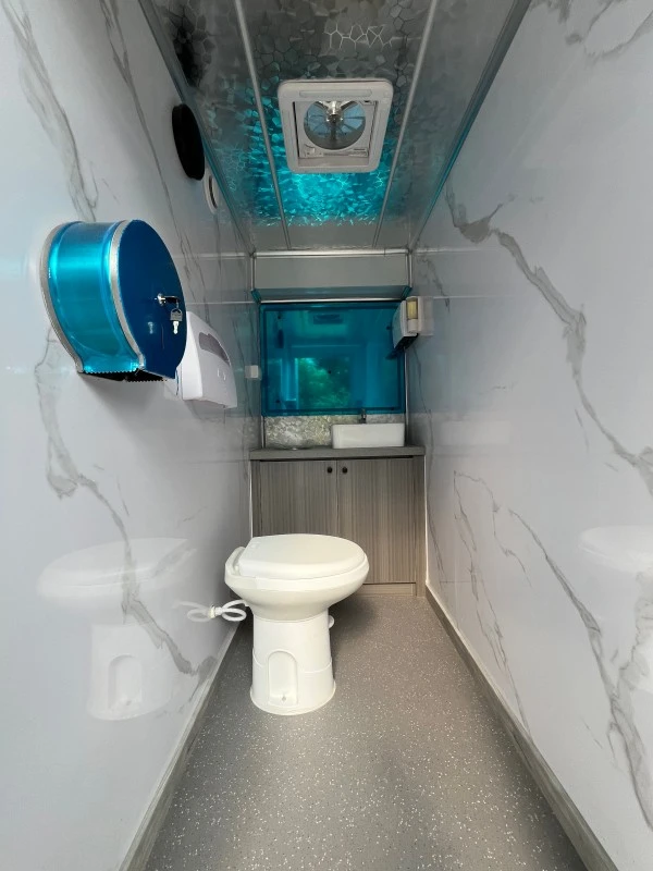 Four Station Luxury Restroom Trailer